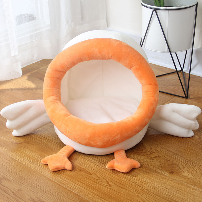 Sevyn & Hevyn New Cartoon Cute Four Seasons Pet Bed with PP Cotton